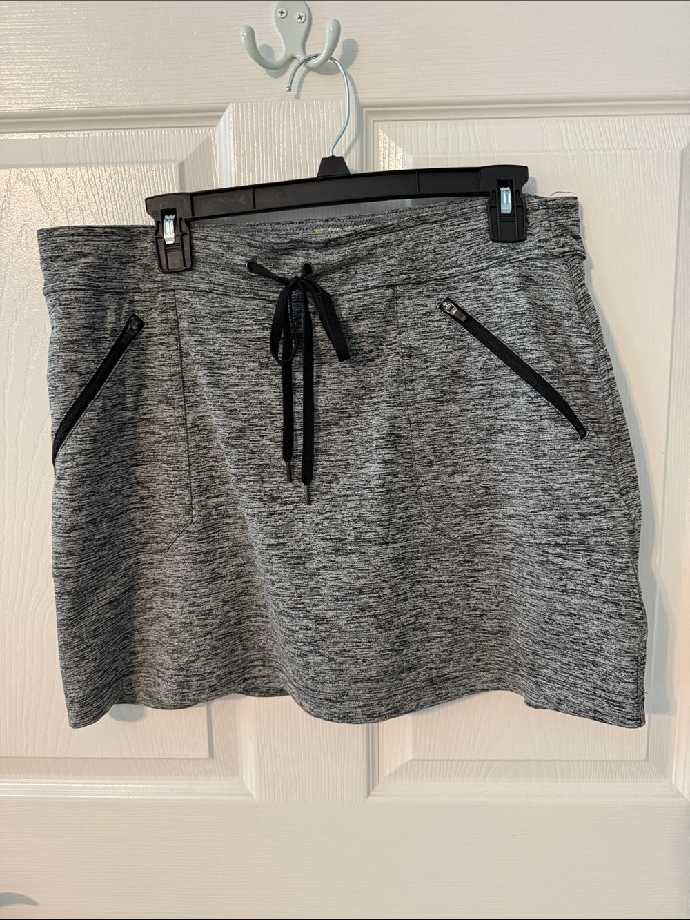 Women’s Grey Drawstring Golf Skort